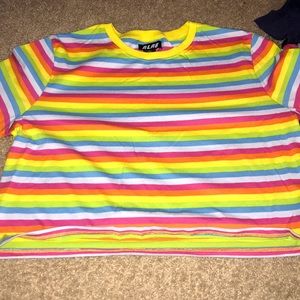 Colorful Crop Top